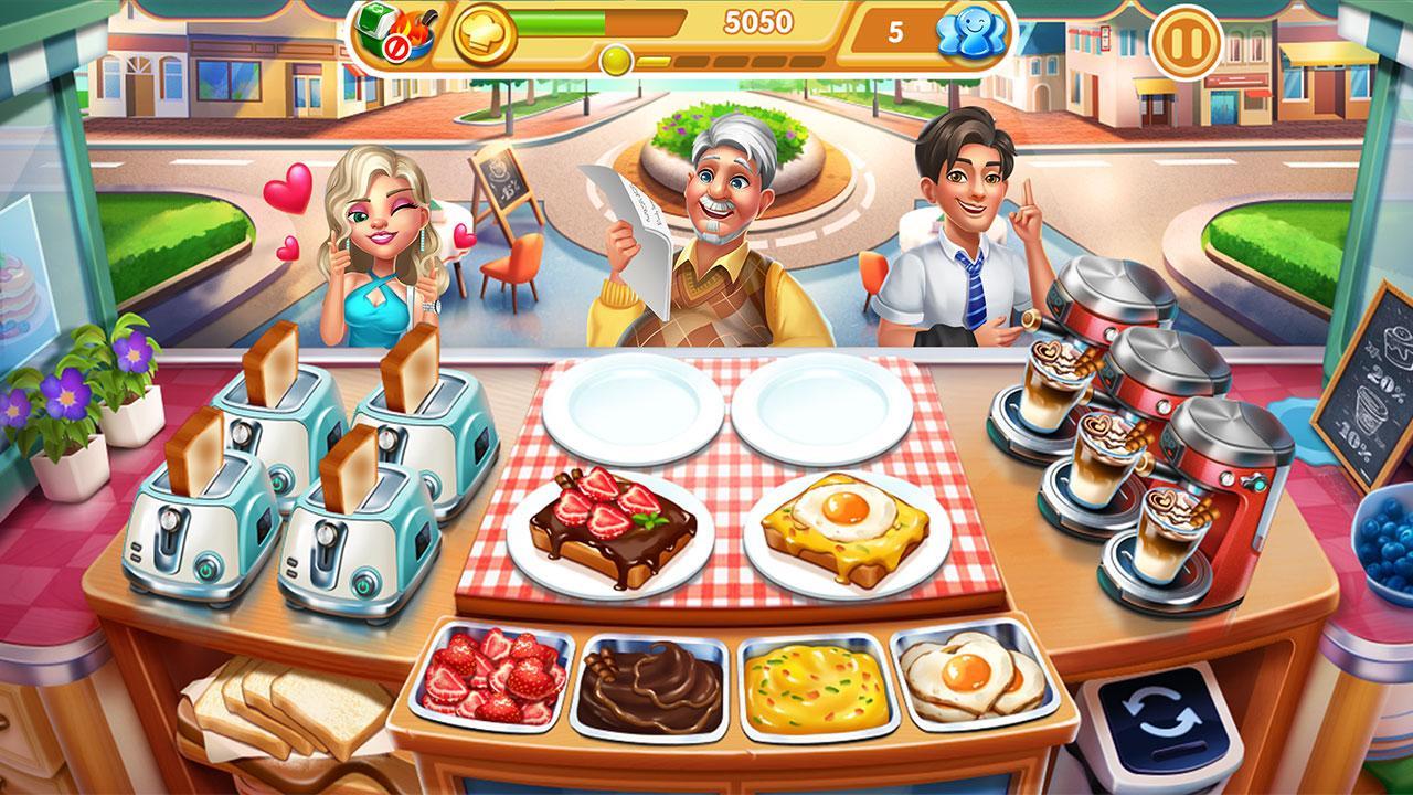 when will the next restaurant open in cooking fever
